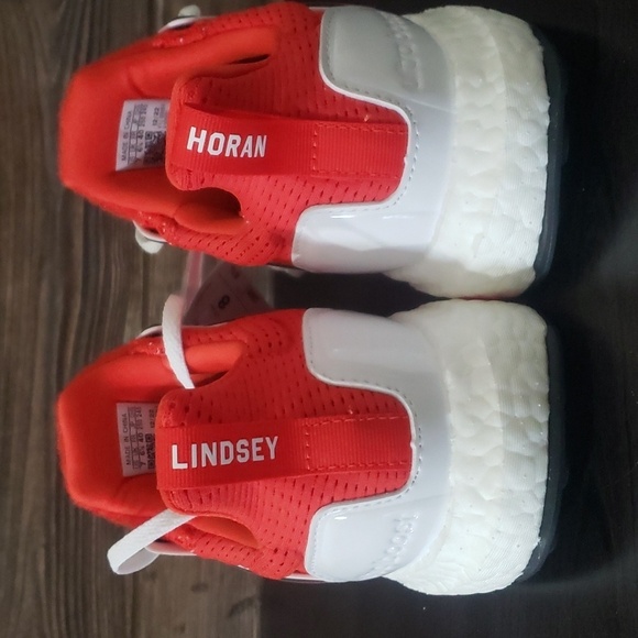 New Adidas Ultraboost Unisex Sneakers Red Running Lightweight Gym Workout Shoes - Picture 7 of 11